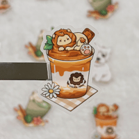 Vinyl sticker - Roary biscoff latte