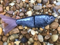 Image 7 of  Custom Airbrushed Glide Bait 786