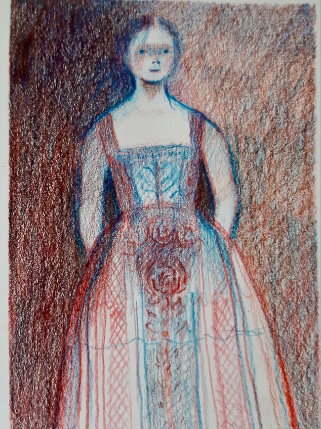 Elle ~ Original drawing