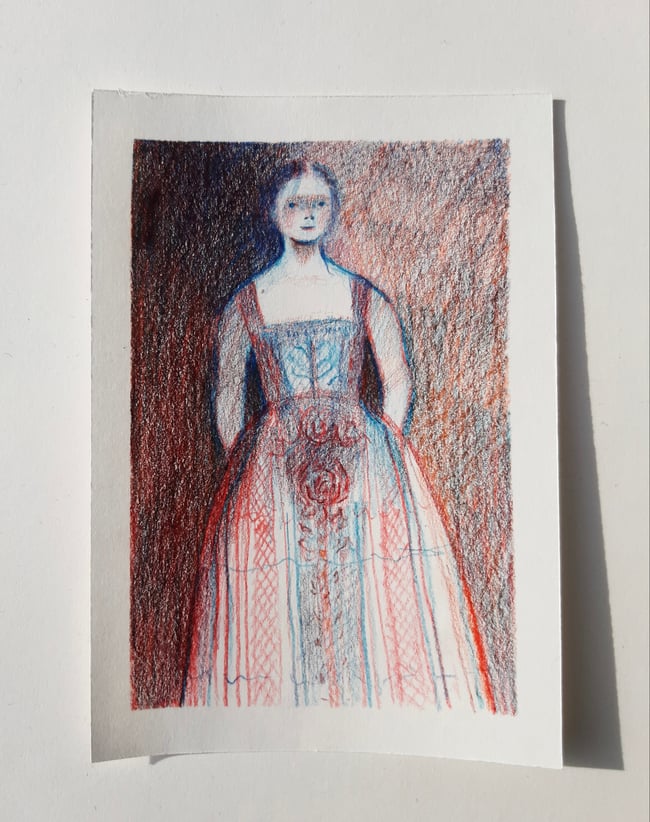 Elle ~ Original drawing