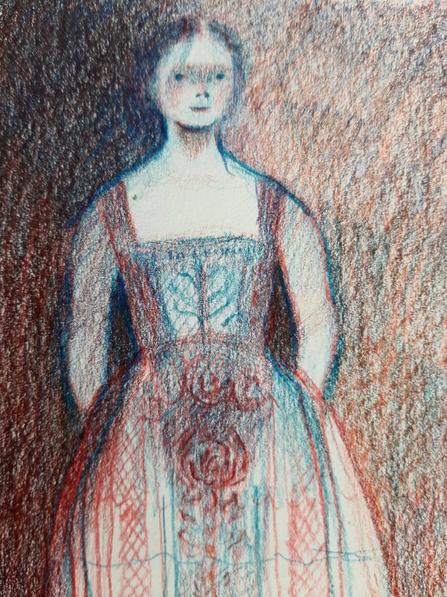 Elle ~ Original drawing