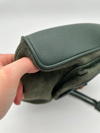 Image 17 of Gucci Bamboo Dark Green Backpack Small