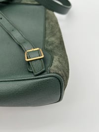Image 16 of Gucci Bamboo Dark Green Backpack Small