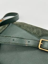 Image 13 of Gucci Bamboo Dark Green Backpack Small