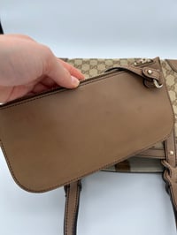 Image 18 of Gucci GG Supreme Brown Handbag Small
