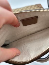 Image 20 of Gucci GG Supreme Brown Handbag Small