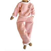 HarperIman - 2pc Pink Hi sweatshirt + pant