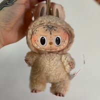 Image 1 of Toffee exciting macaron tattooed labubu