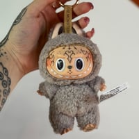 Image 1 of Sesame bean exciting macaron tattooed labubu