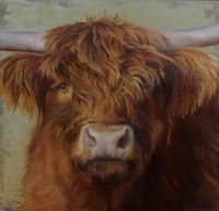 Rosebud, Original Painting 