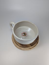 Image 1 of Eye Opener Mug — White Awake (Awaken) -- The Mason Made Collection
