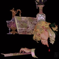 mon cœur est pour toi! - IWTV art print