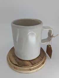 Image 2 of Eye Opener Mug — White Awake (Everyday) -- The Mason Made Collection