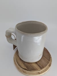 Image 3 of Eye Opener Mug — White Awake (Everyday) -- The Mason Made Collection