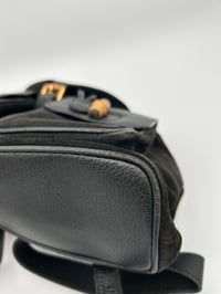 Image 16 of Gucci Bamboo Medium Backpack Black