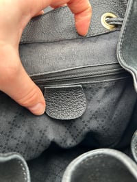 Image 22 of Gucci Bamboo Medium Backpack Black
