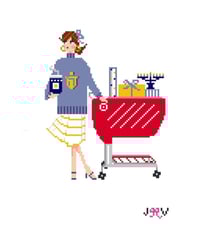 Hanukkah Shopping Cart 