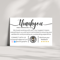 Image 3 of Thank You Card Design