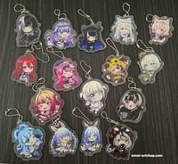 Image 1 of Misc Holo Acrylic Keychain