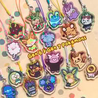 Image 1 of Pokemon Mystery Phone charm | Gen 6 & Gen 7