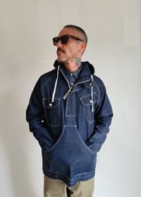 Image 7 of  "STEEL" DENIM SMOCK