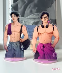 Image 2 of (PRE-ORDER) BINCHAN GYM DATE - STANDEES