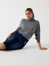 Image 3 of FALDA LÁPIZ DENIM GUESS