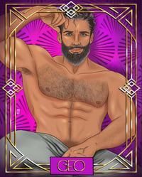Image 2 of Custom Character Card Commission Full-Color