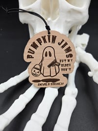 Image 1 of PUMPKIN JAMS BUT MY GLOCK DON'T - SCENT YOURSELF CAR AIR STENCHERS