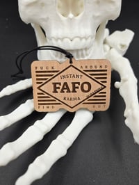 Image 1 of FAFO INSTANT KARMA - SCENT YOURSELF CAR AIR STENCHERS