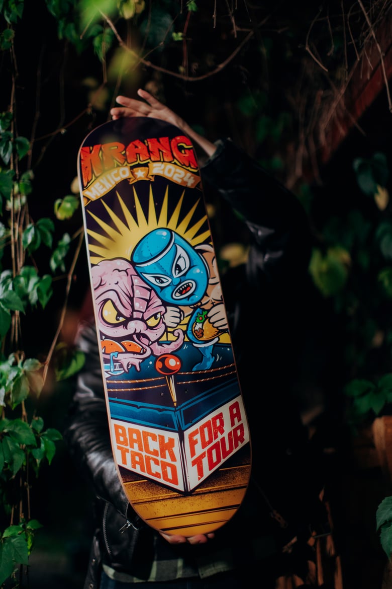 Image of Mexican tour skate deck