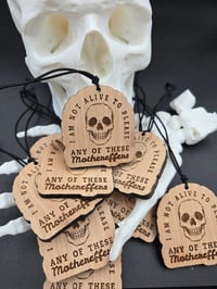 Image 2 of I AM NOT ALIVE TO PLEASE ANY OF THESE MOTHEREFFERS - SCENT YOURSELF CAR AIR STENCHERS