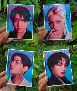 "KARMA" Maknae Line Individual Small Art Prints 4.25 x 5.5