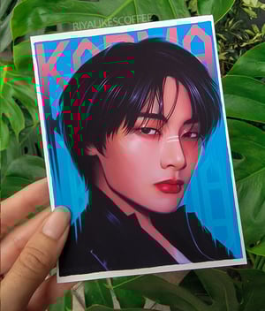 "KARMA" Maknae Line Individual Small Art Prints 4.25 x 5.5