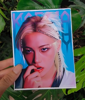 "KARMA" Maknae Line Individual Small Art Prints 4.25 x 5.5