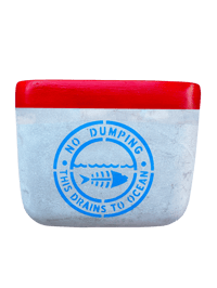 This Drains to Ocean Pot