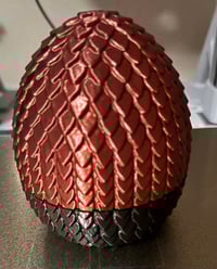 Image 3 of 🐉✨ Flexi Dragon & Egg – 3D Printed in Stunning PLA Silk! 🥚🔥