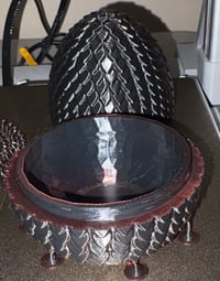 Image 2 of 🐉✨ Flexi Dragon & Egg – 3D Printed in Stunning PLA Silk! 🥚🔥