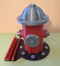 Image 4 of 🚒🔥 3D Printed Fire Hydrant Business Card Holder – Bold, Unique & Functional! 💼✨