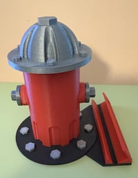 Image 6 of 🚒🔥 3D Printed Fire Hydrant Business Card Holder – Bold, Unique & Functional! 💼✨