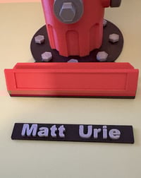 Image 2 of 🚒🔥 3D Printed Fire Hydrant Business Card Holder – Bold, Unique & Functional! 💼✨