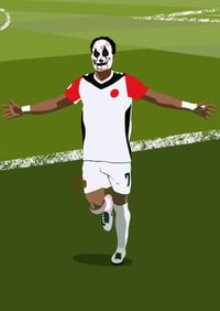 Image 5 of Omar Marmoush mit Maske