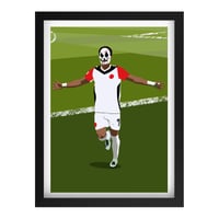 Image 2 of Omar Marmoush mit Maske