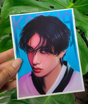 "KARMA" Hyung Line Individual Small Art Prints 4.25 x 5.5