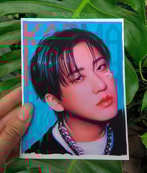 "KARMA" Hyung Line Individual Small Art Prints 4.25 x 5.5