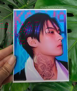 "KARMA" Hyung Line Individual Small Art Prints 4.25 x 5.5