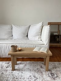 Image 1 of Petit banc en chêne