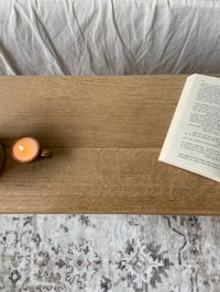 Image 5 of Petit banc en chêne