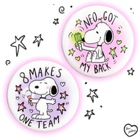 Image 1 of NCT & Ateez Button Badges