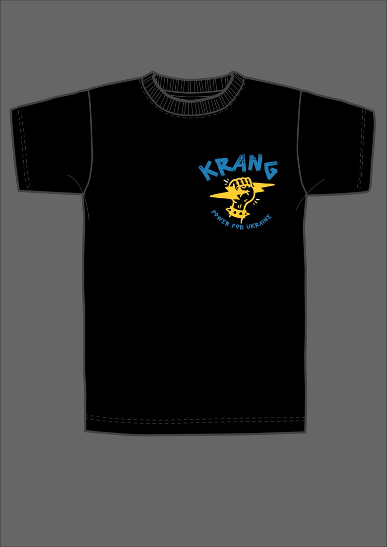 Image of Power for Ukraine Black/Yellow